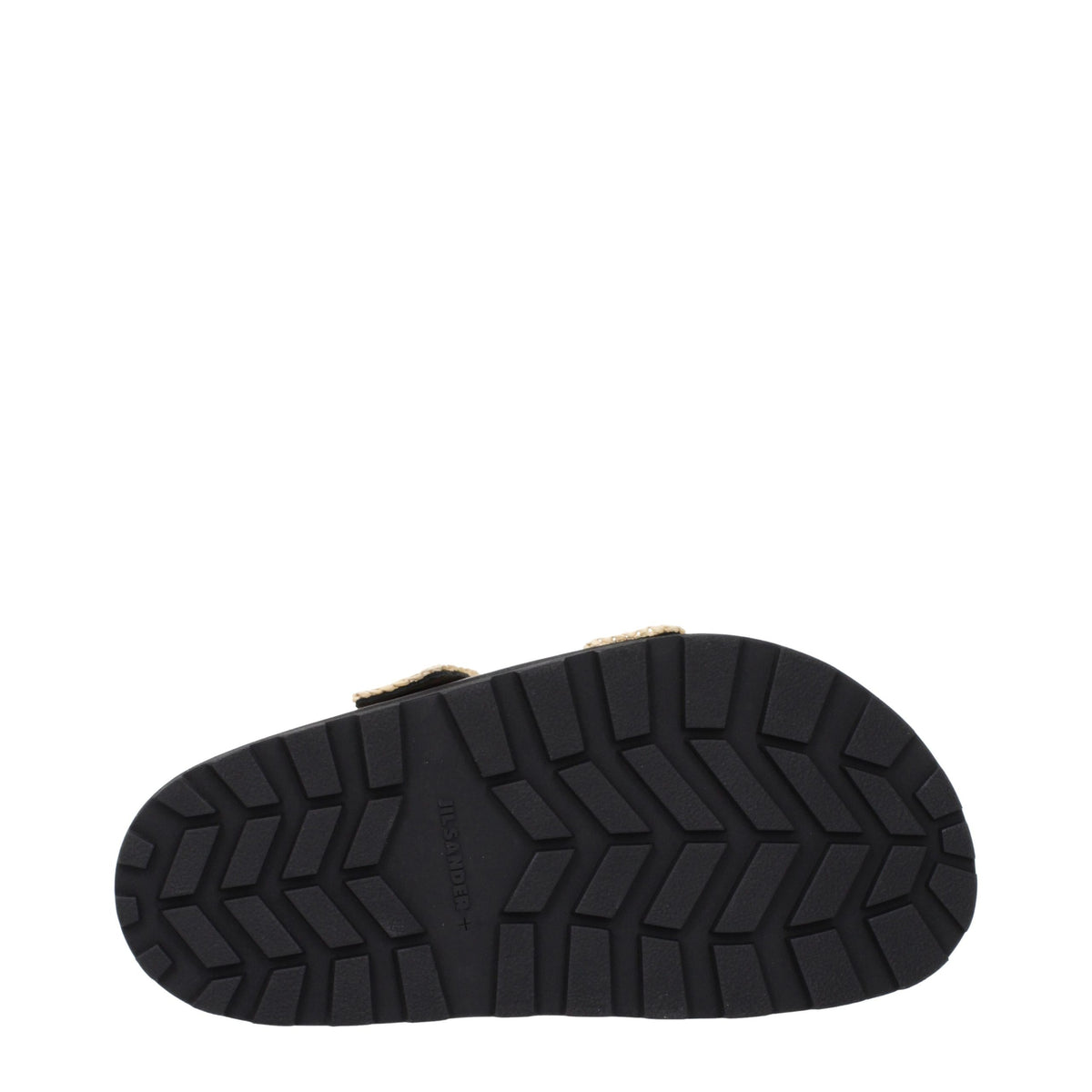 Beige Raffia Slippers