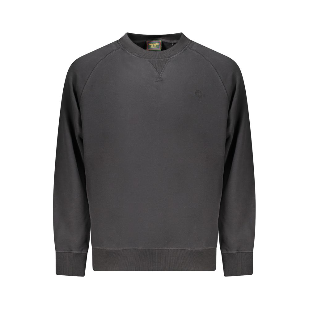 Black Cotton Sweatshirt