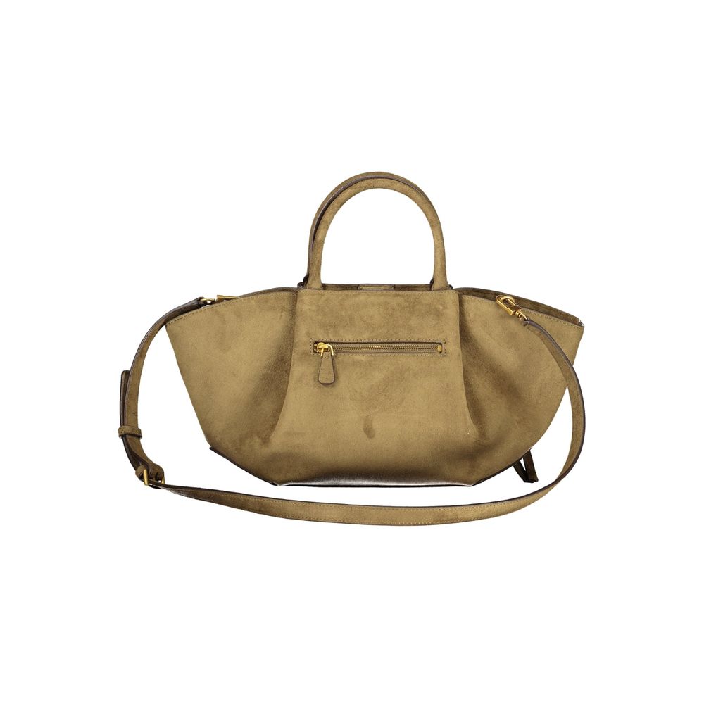 Green Polyester Handbag
