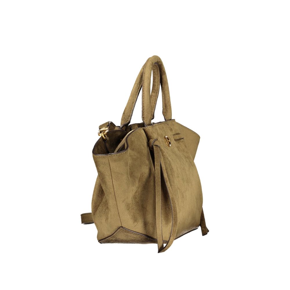 Green Polyester Handbag