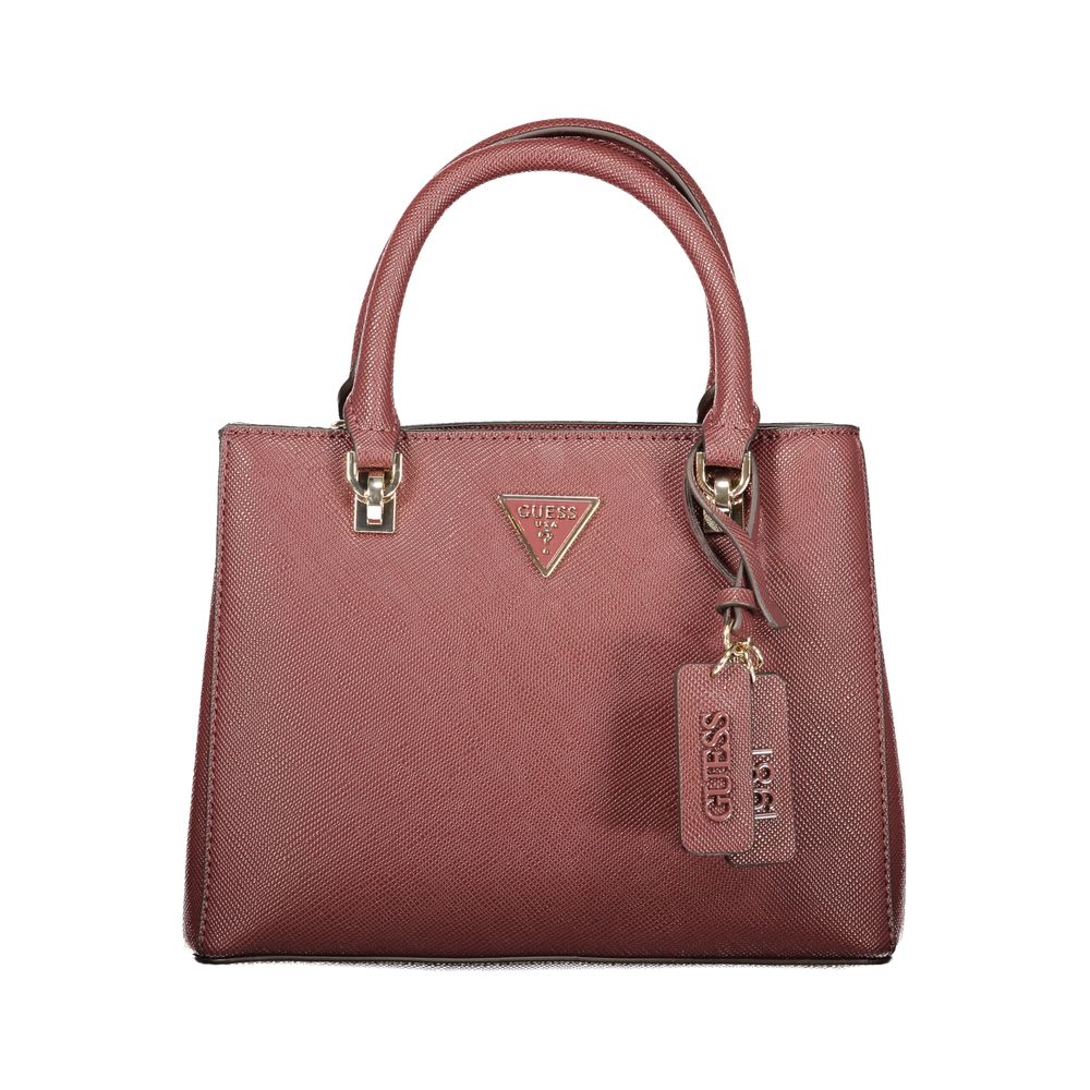 Brown Polyethylene Handbag