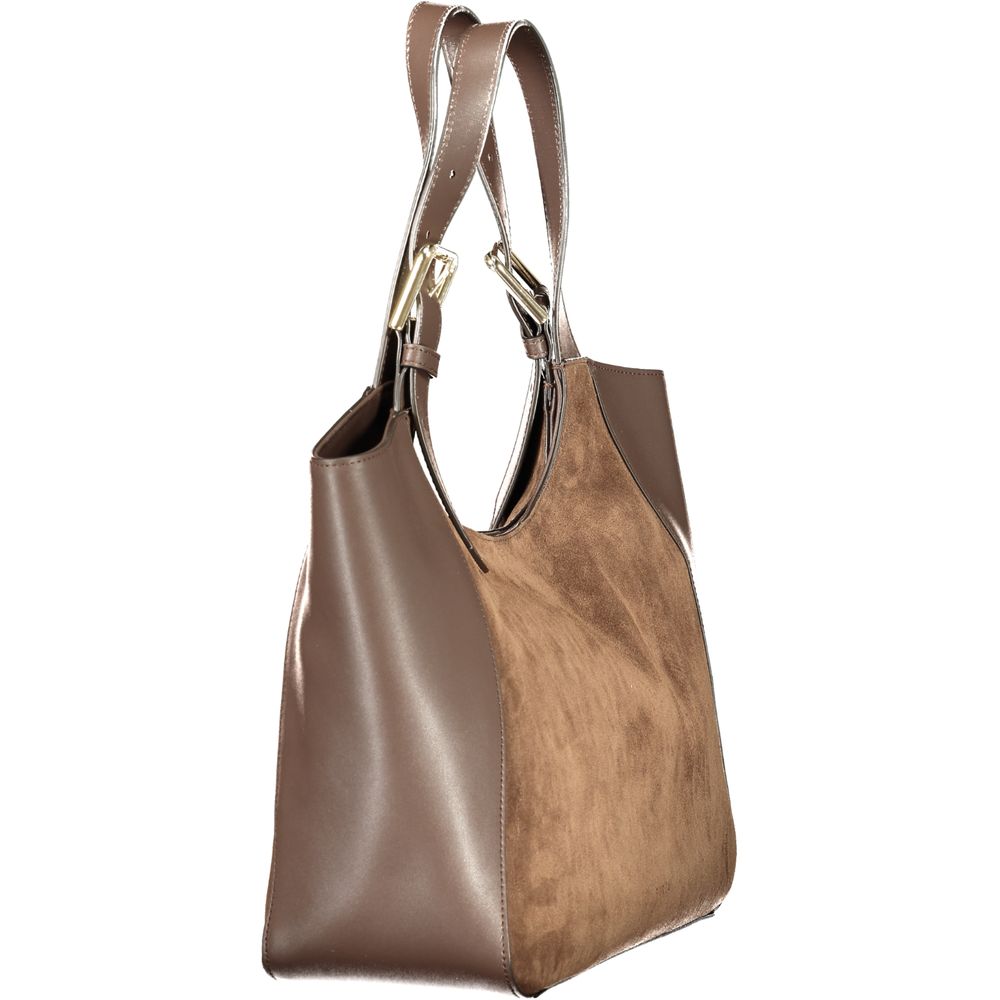 Brown Leather Handbag