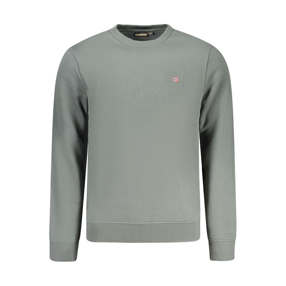 Green Cotton Sweatshirt