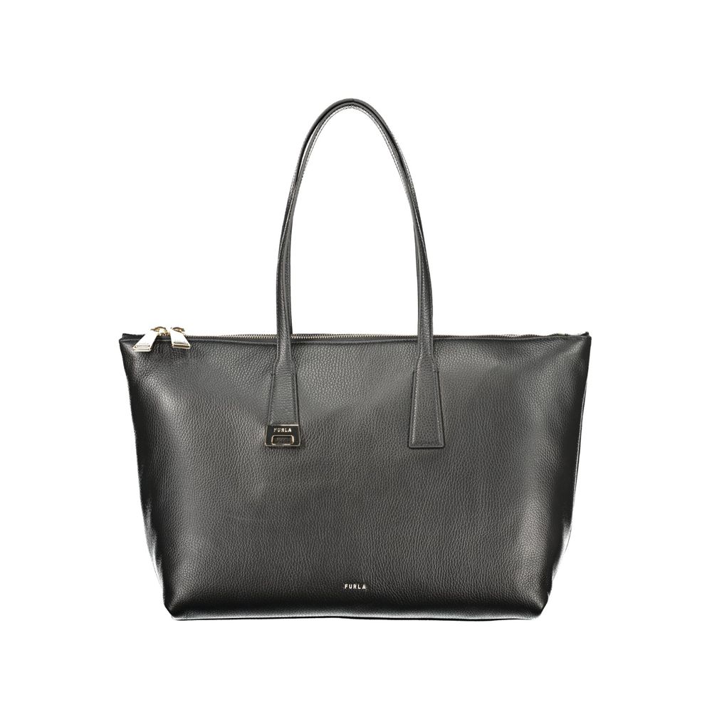Black Leather Handbag