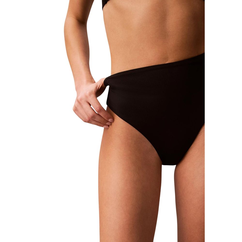 Black Elastane Bikini