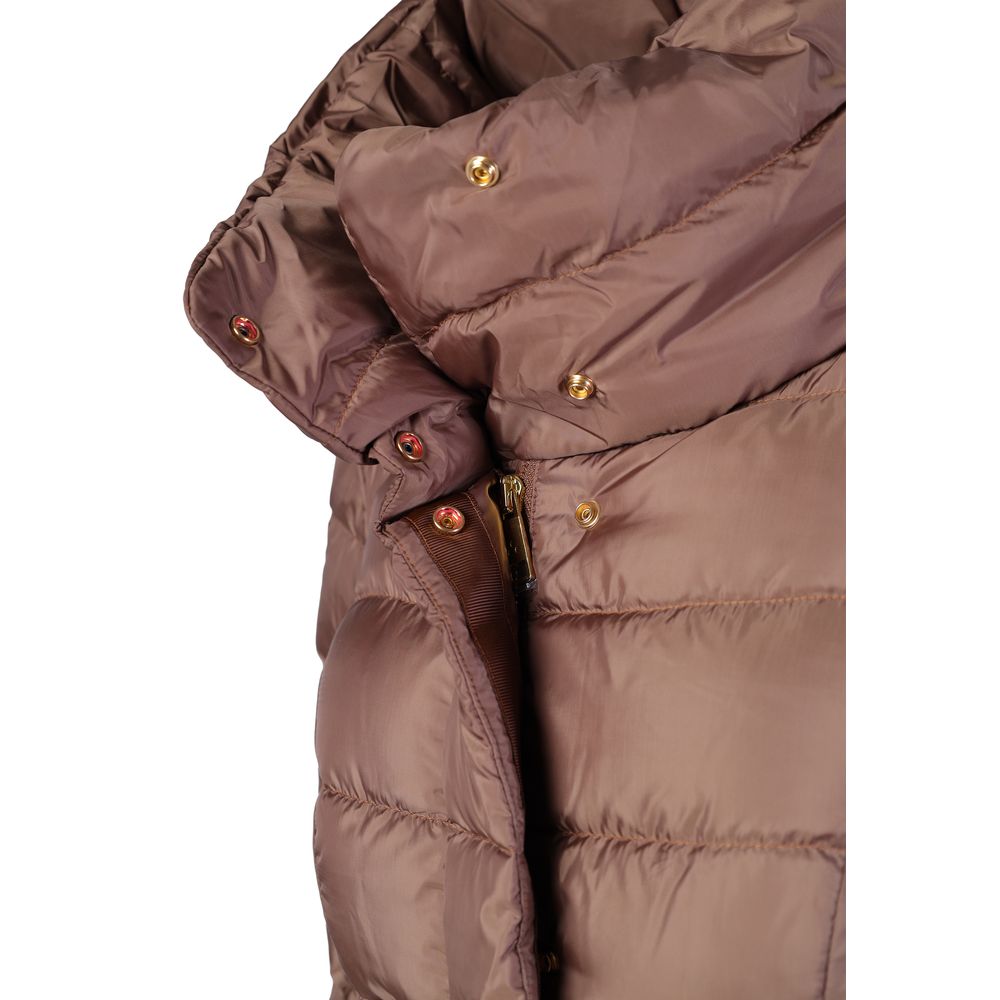 Brown Polyester Clothing