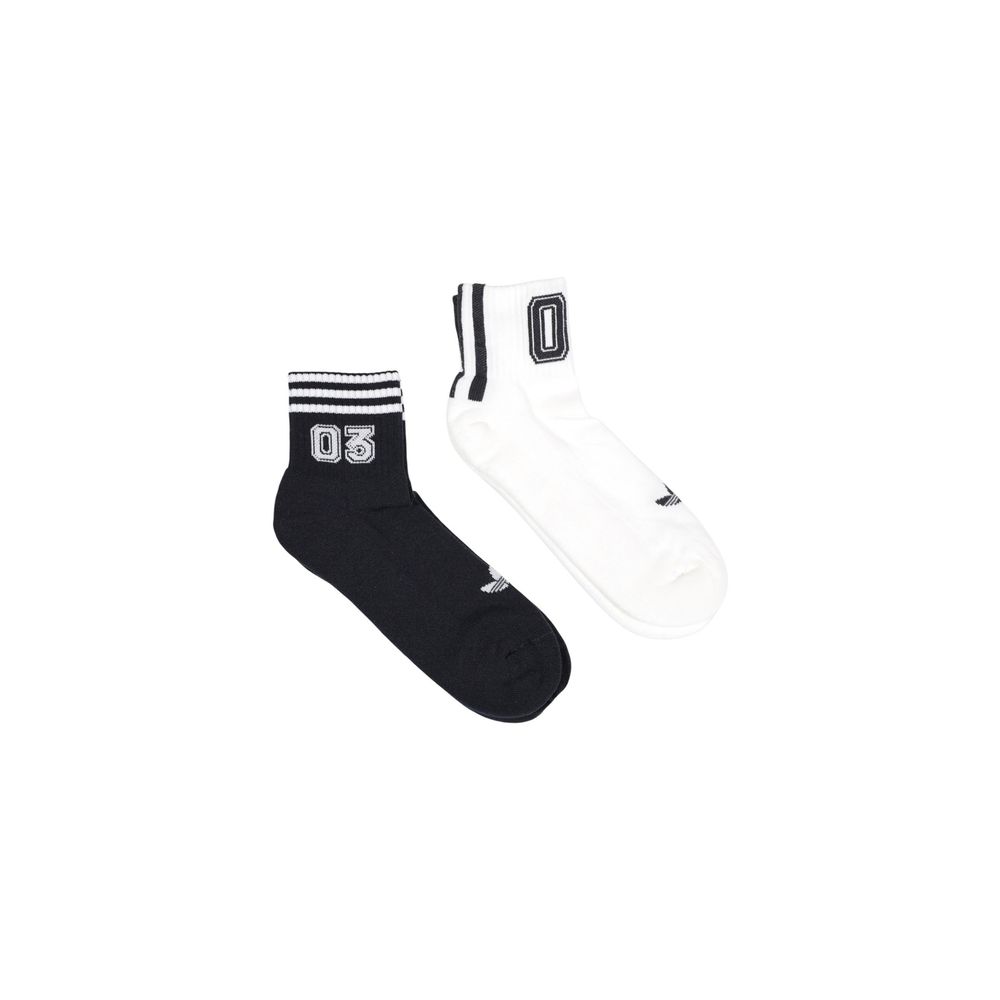 Black And White Cotton Socks