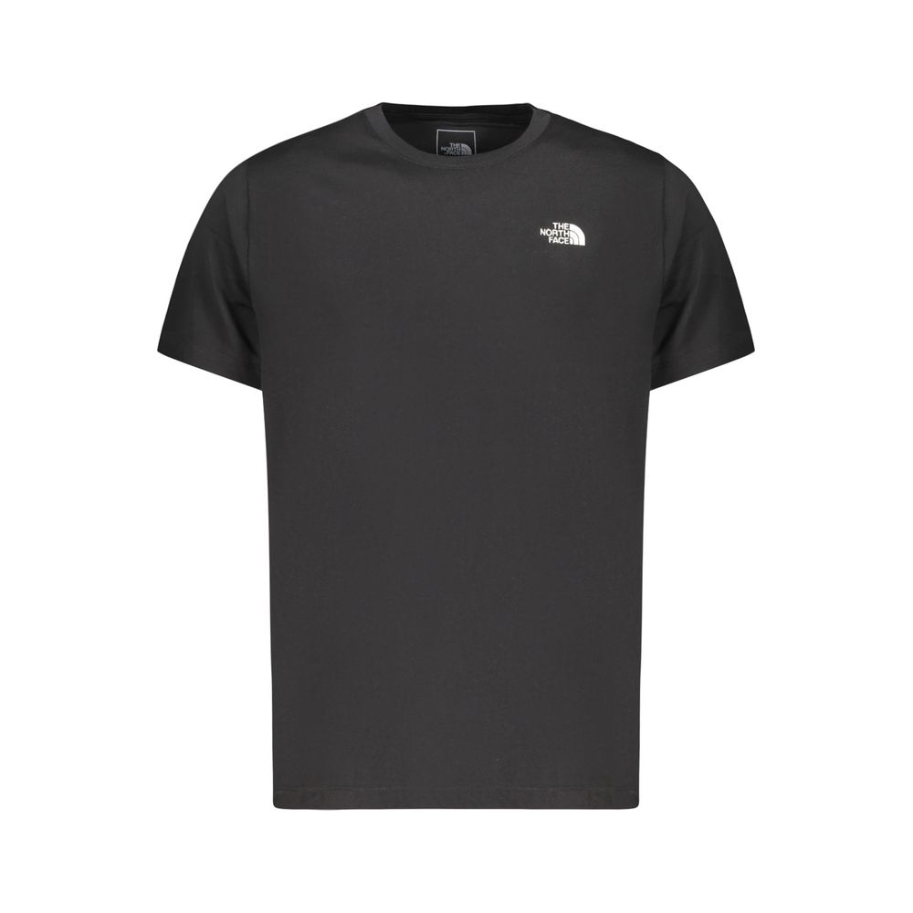 Black Cotton Men's T-Shirt