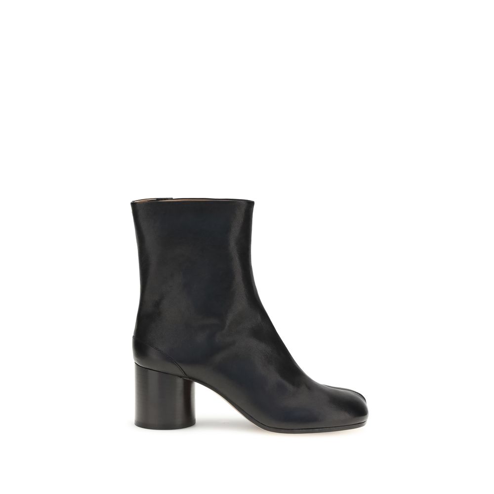 Black Lamb Ovis Aries Ankle Boots