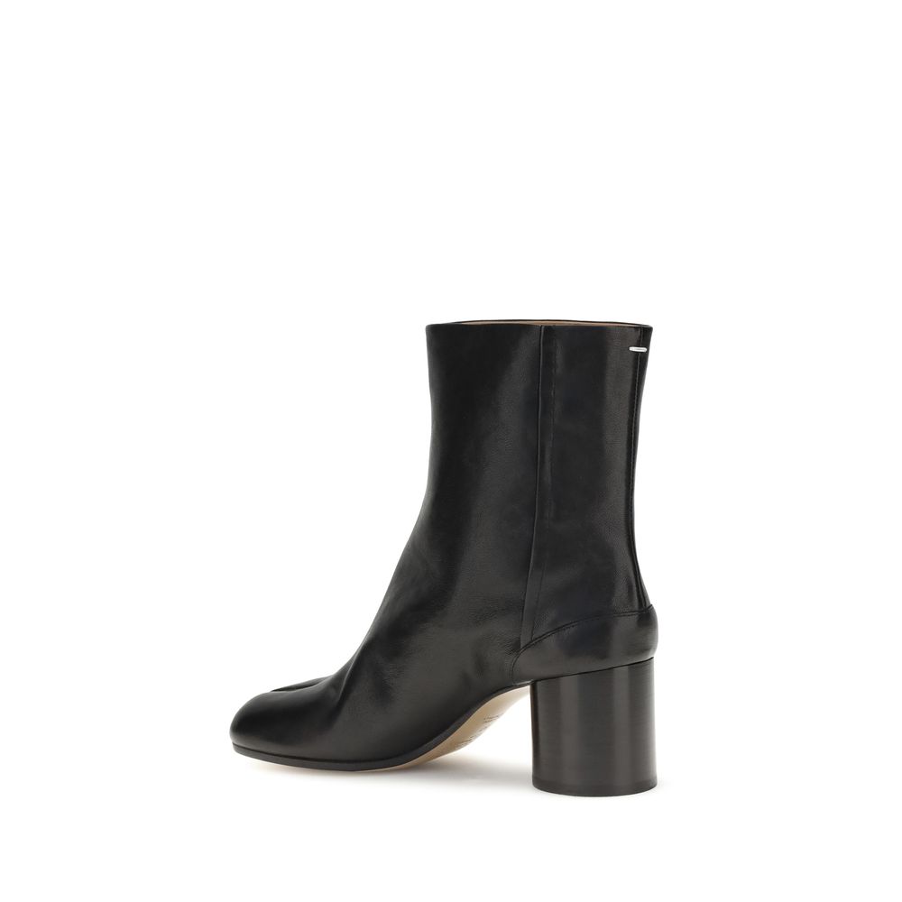 Black Lamb Ovis Aries Ankle Boots
