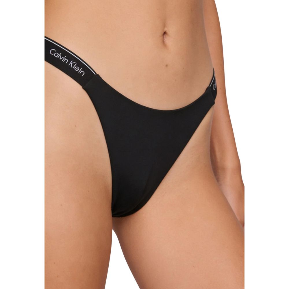 Black Recycled Polyester Bikini