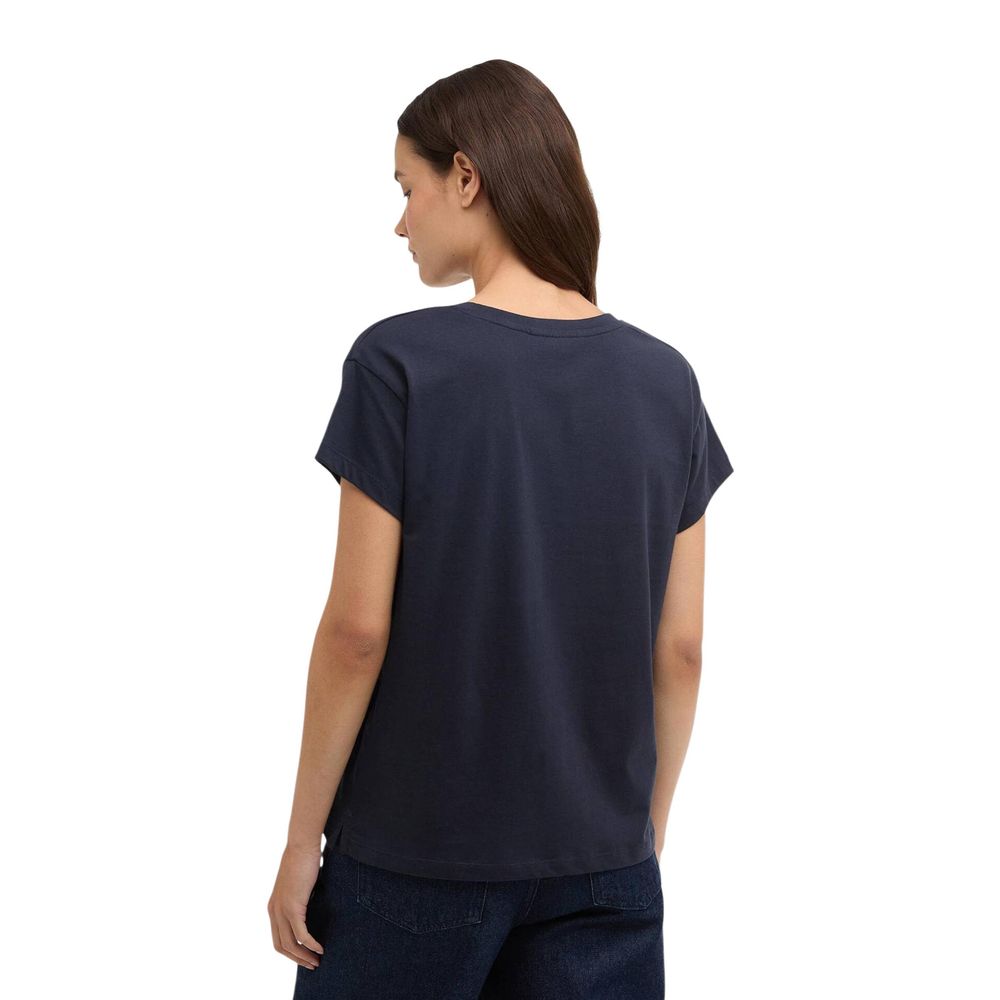 Blue Cotton T-Shirt