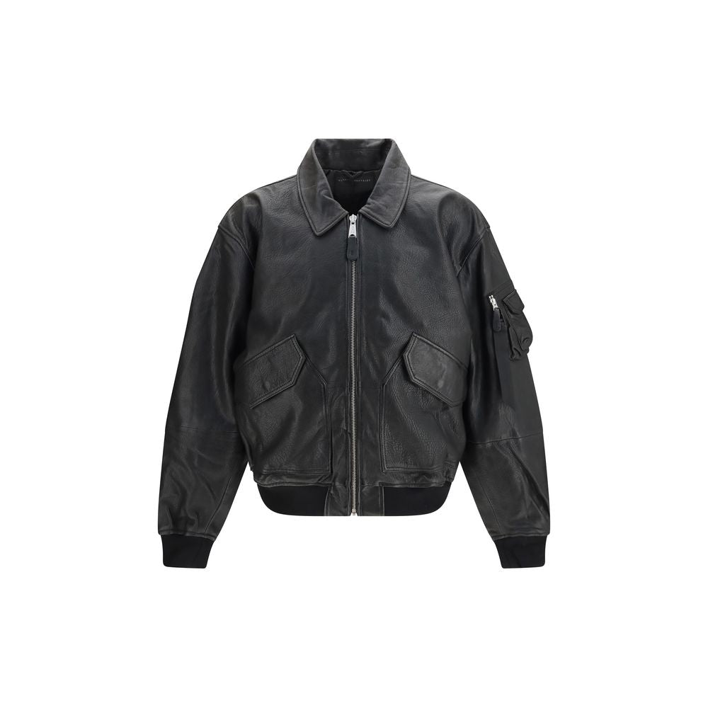 Black Lambskin Leather Jacket
