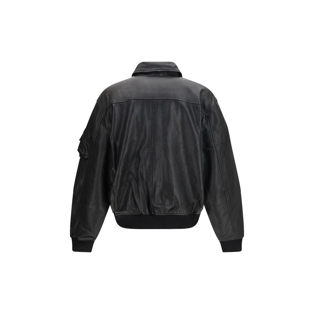Black Lambskin Leather Jacket
