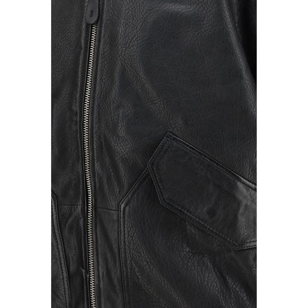 Black Lambskin Leather Jacket