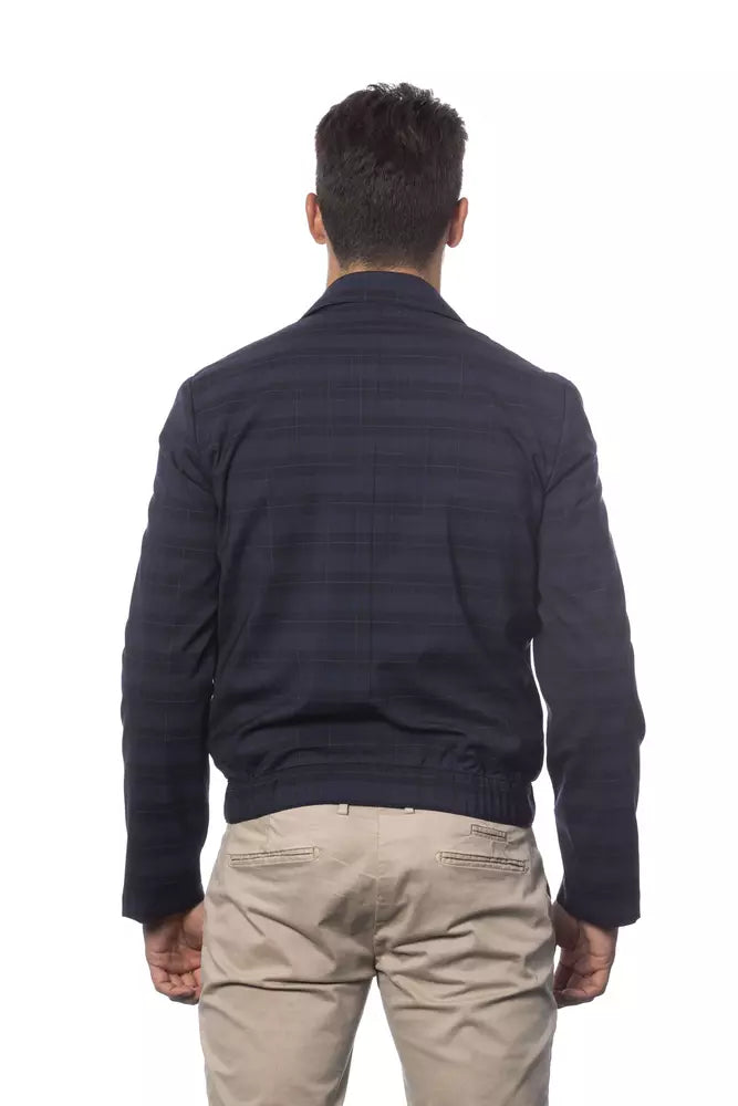 Blue Wool Light Jacket