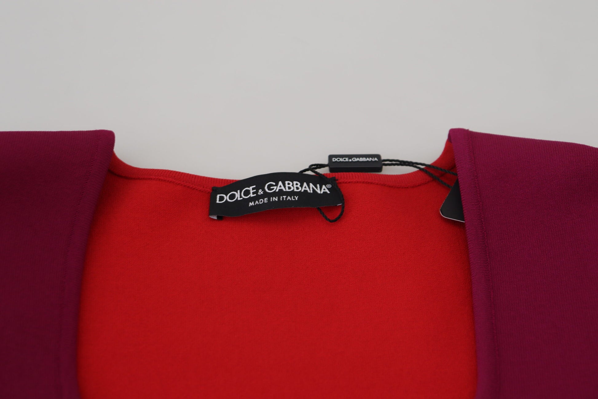 Multicolor Viscose Square Neck Pullover Sweater