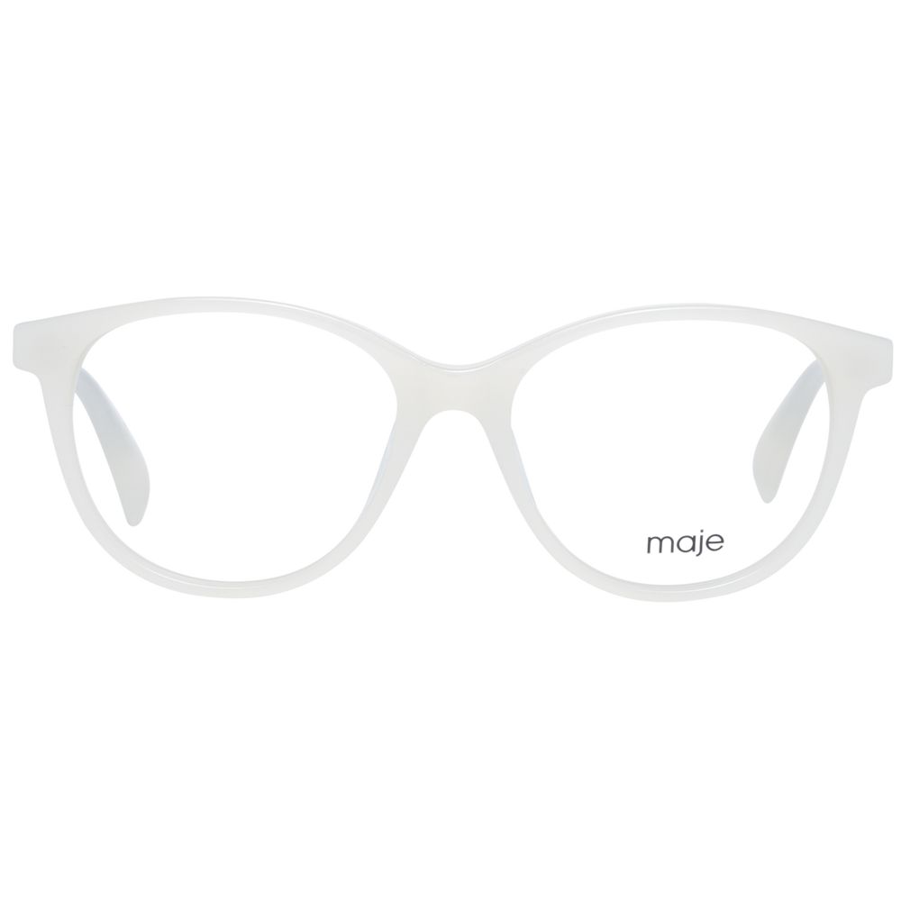Cream Plastic Glasses (Frames)