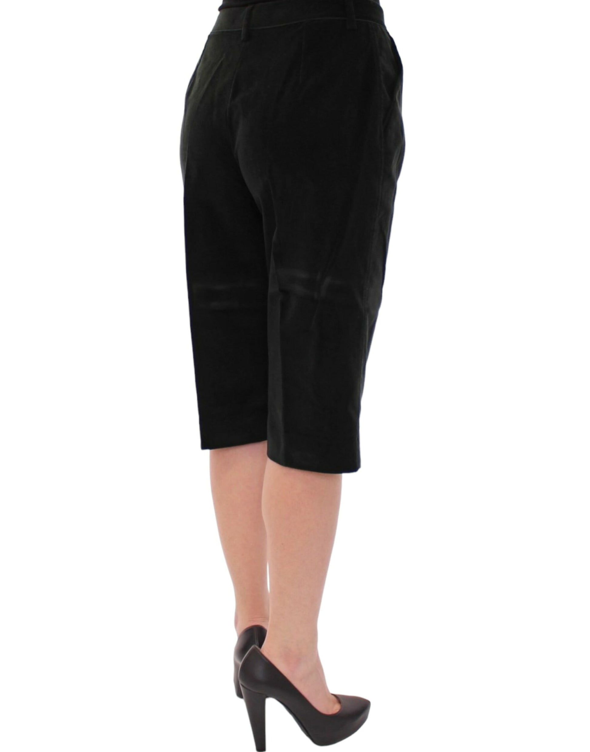 Dark green cotton shorts pants