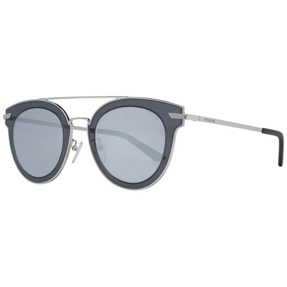 Silver Metal & Plastic Sunglasses