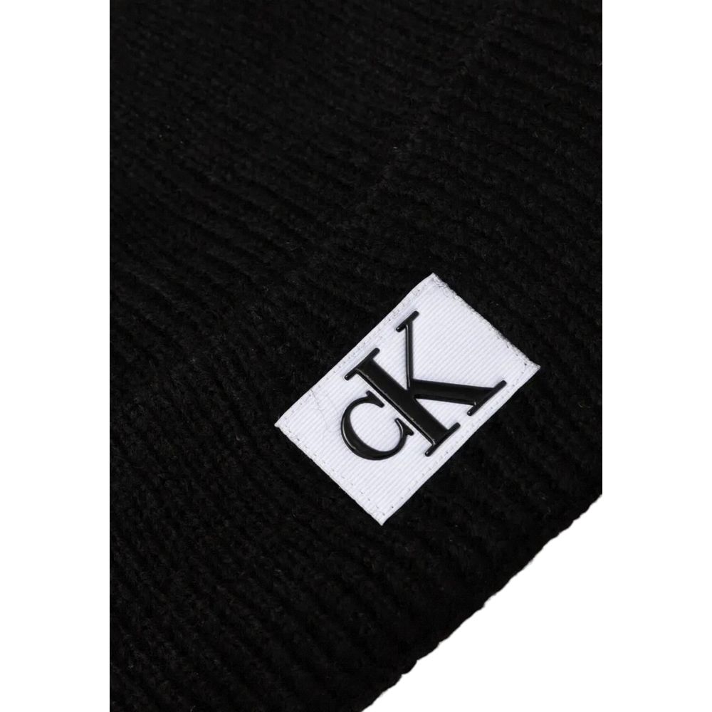 Black Marabou Cap (Baseball Hat)