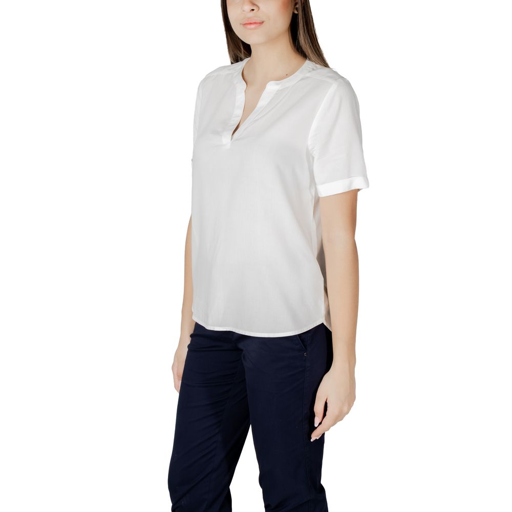 White Viscose Blouse