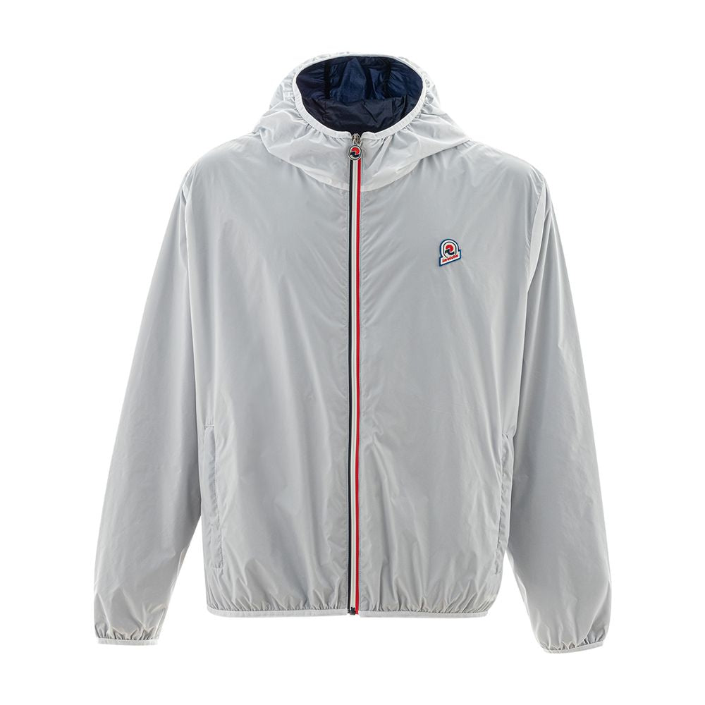 Gray Polyamide Shell Jacket