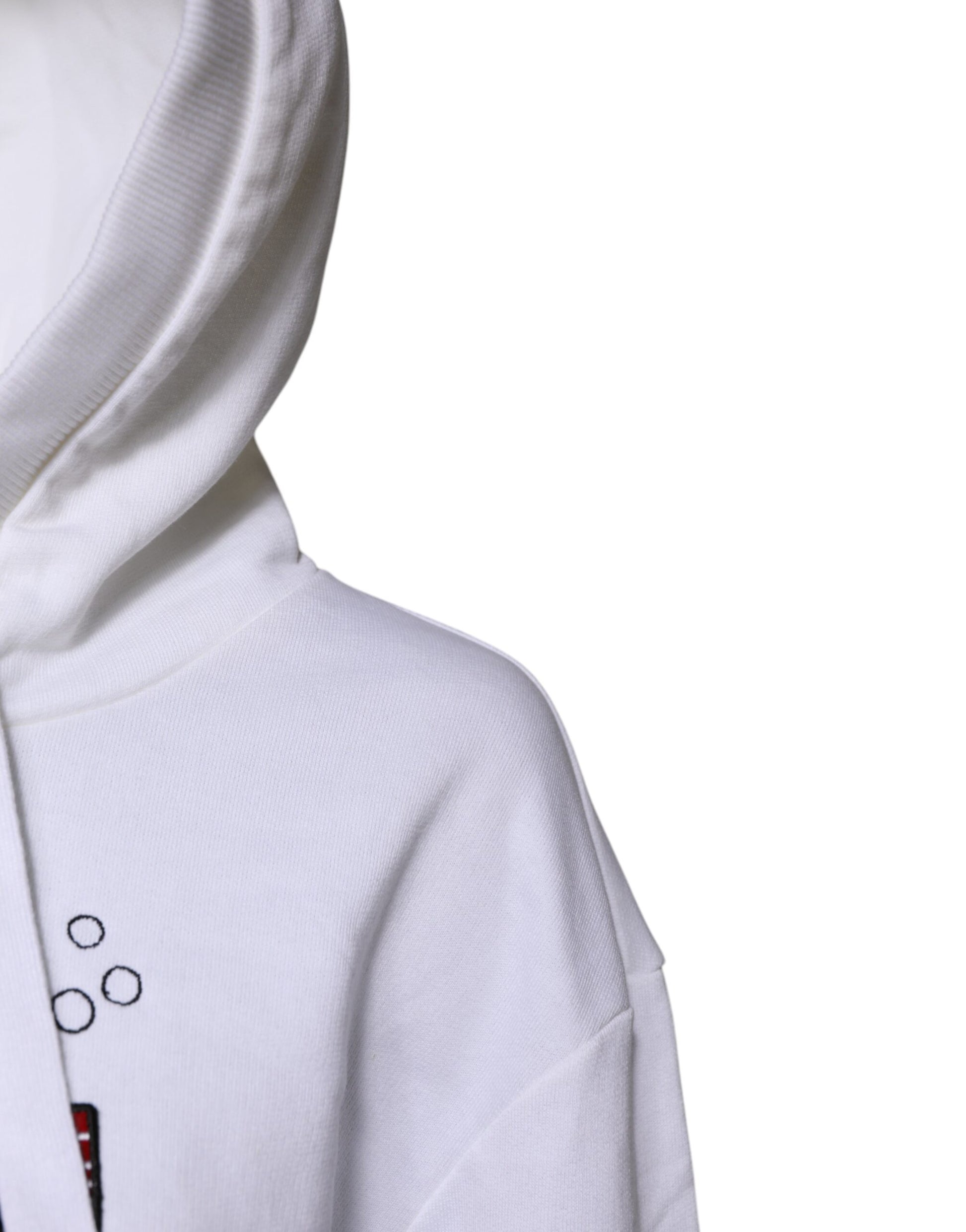 White #DGFamily Hooded Sweatshirt Sweater