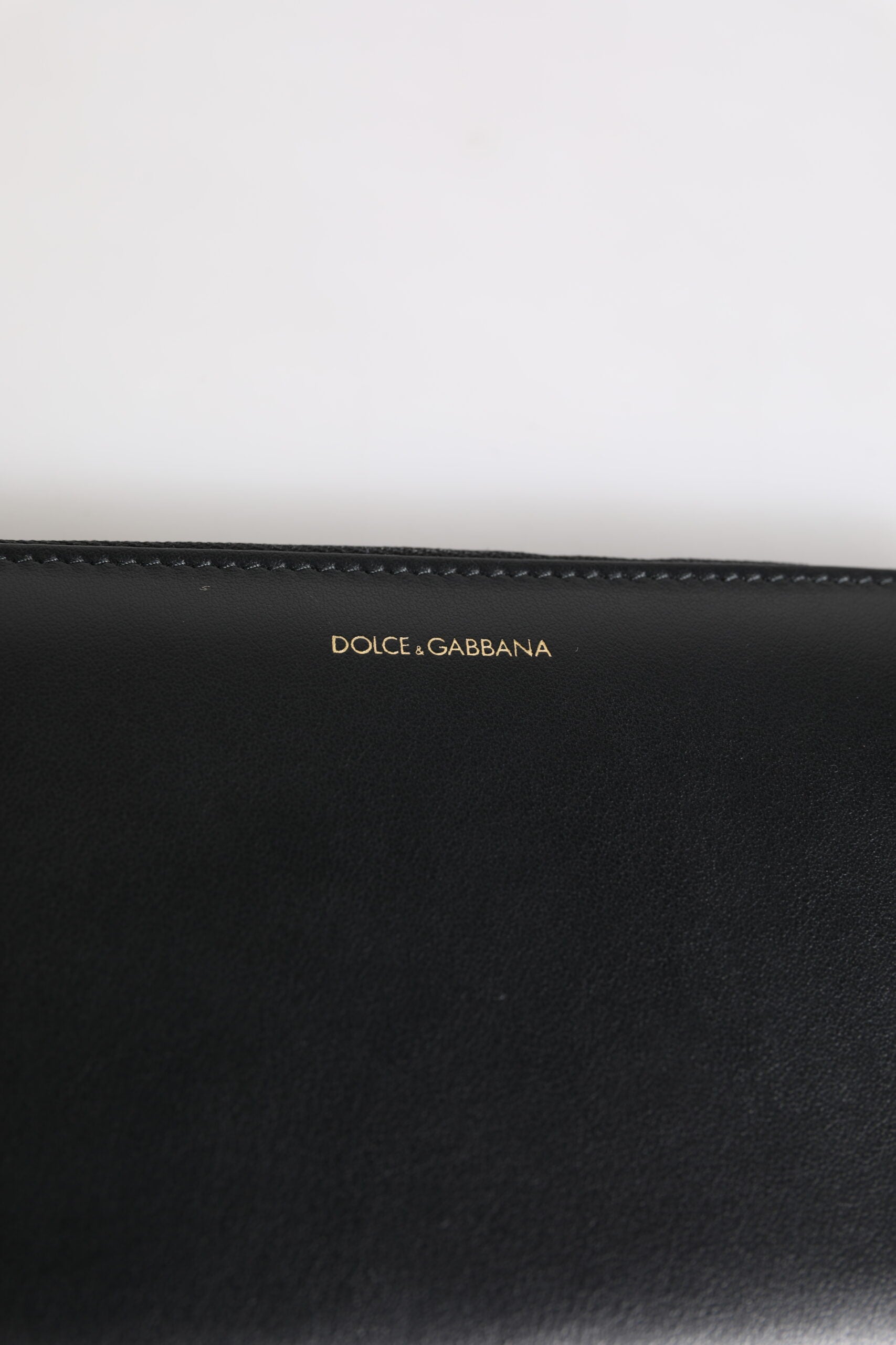 Black Blue Exotic Leather Embossed Continental Wallet