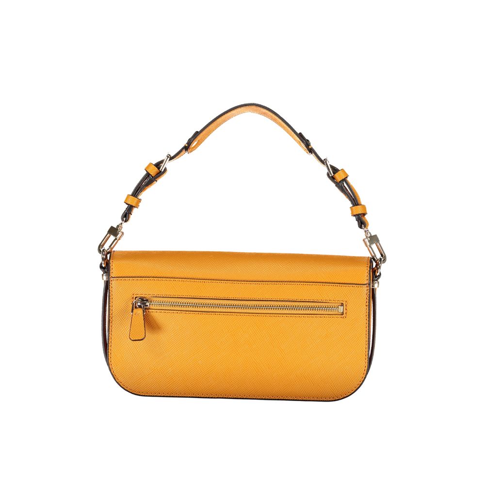 Grigio Polyurethane Women Handbag