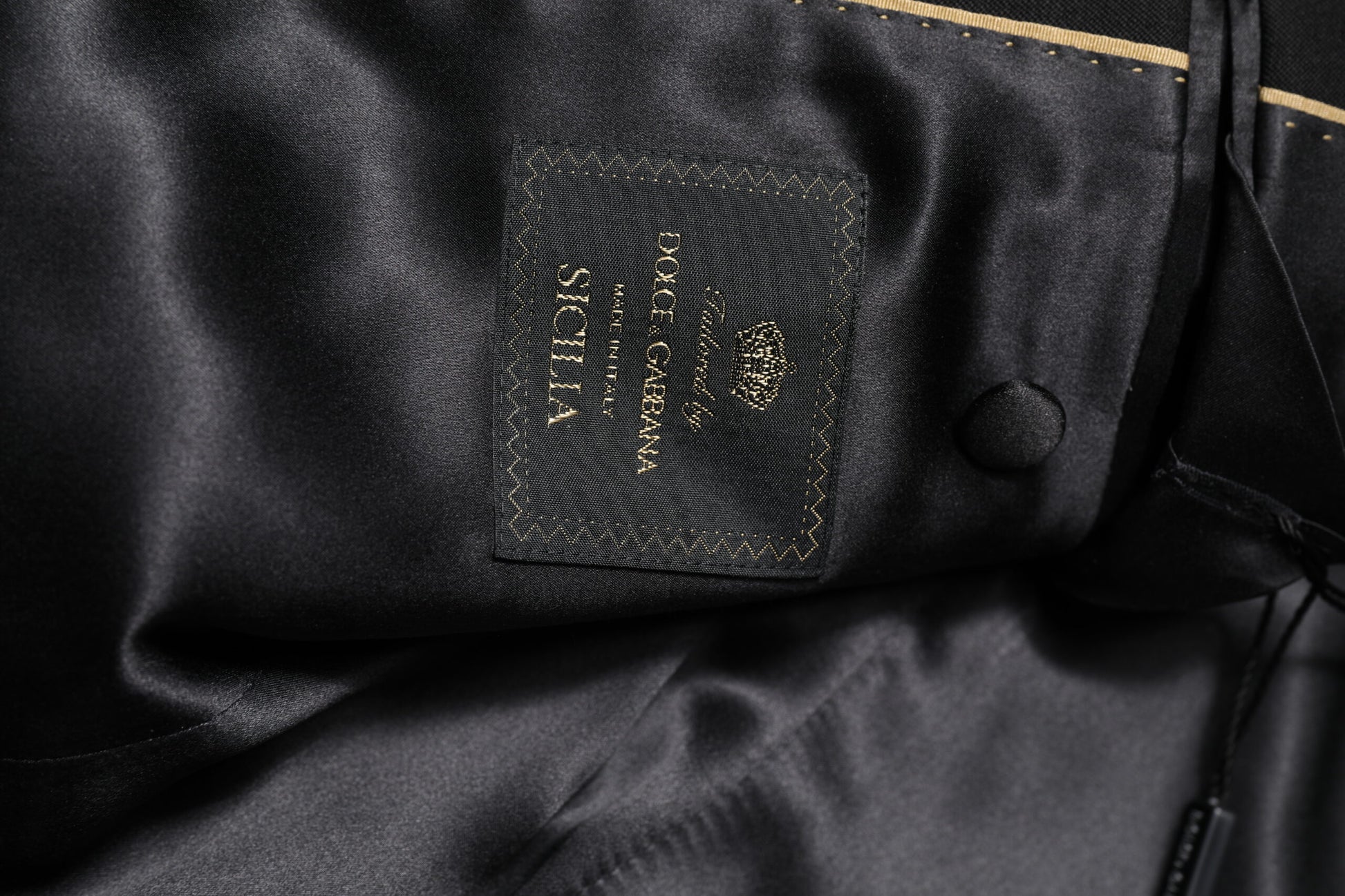 Black SICILIA CrystalEmbellished Coat Blazer