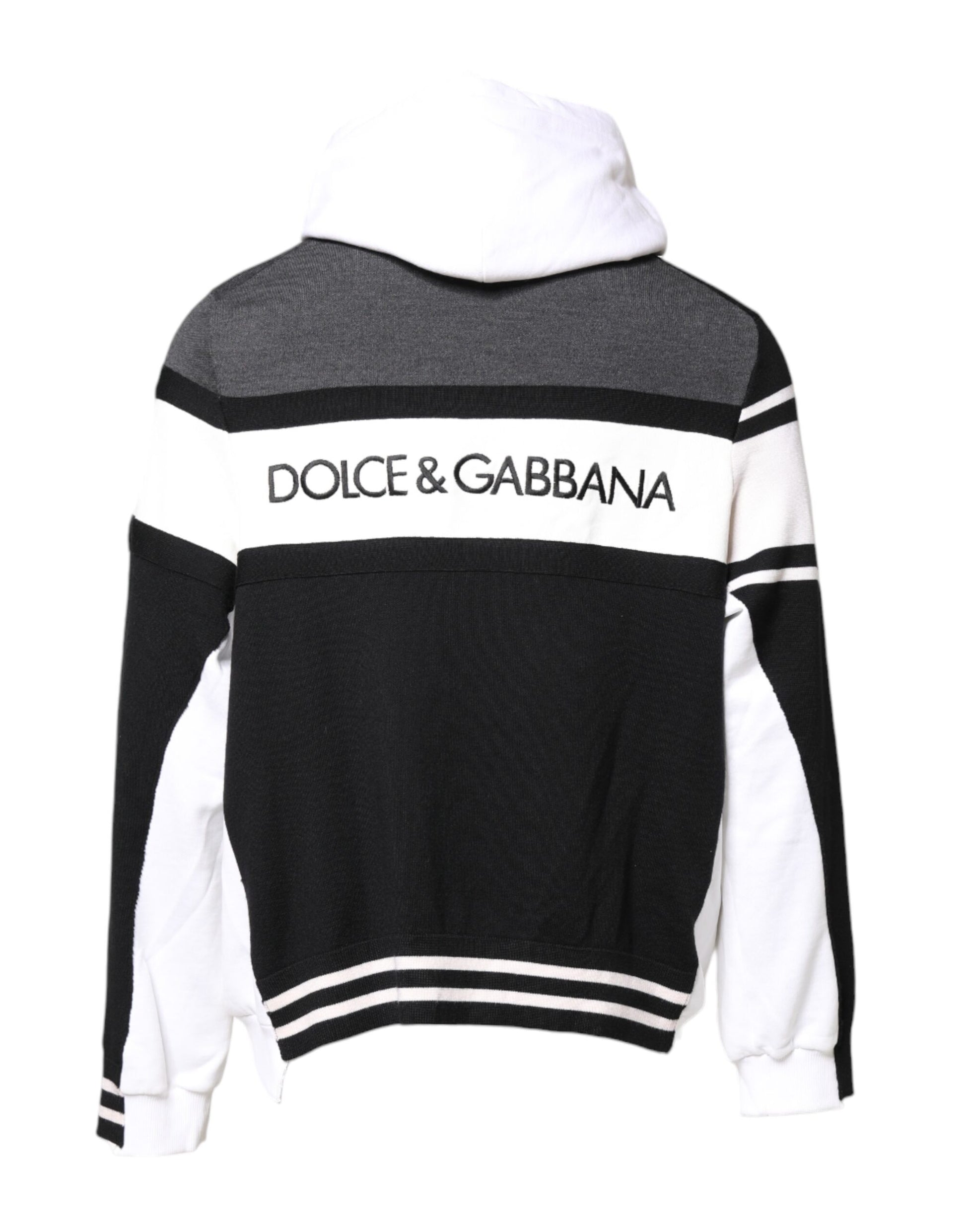 Multicolor Logo Pullover Hooded Sweater
