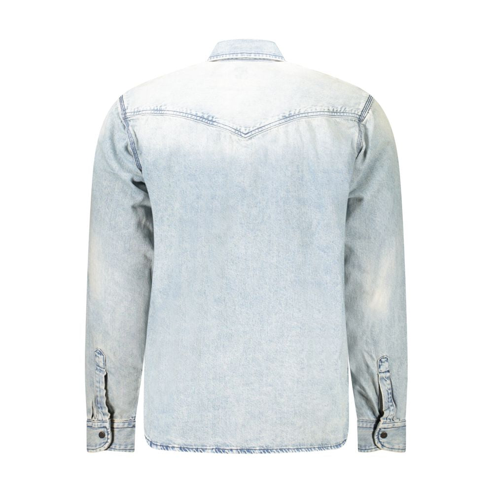 Blue Cotton Shirt