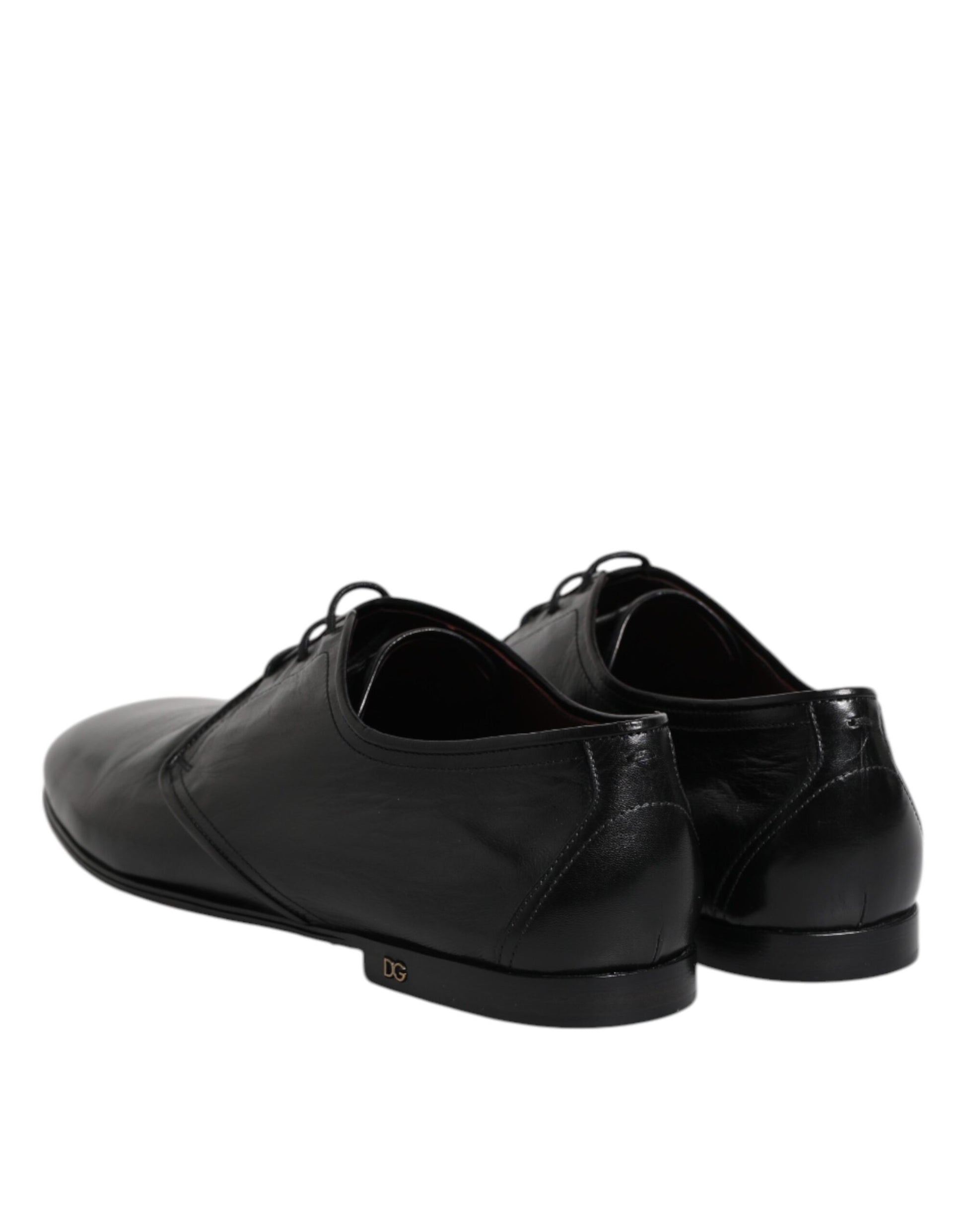 Black Leather Lace Up Derby Dress Formal Shoes