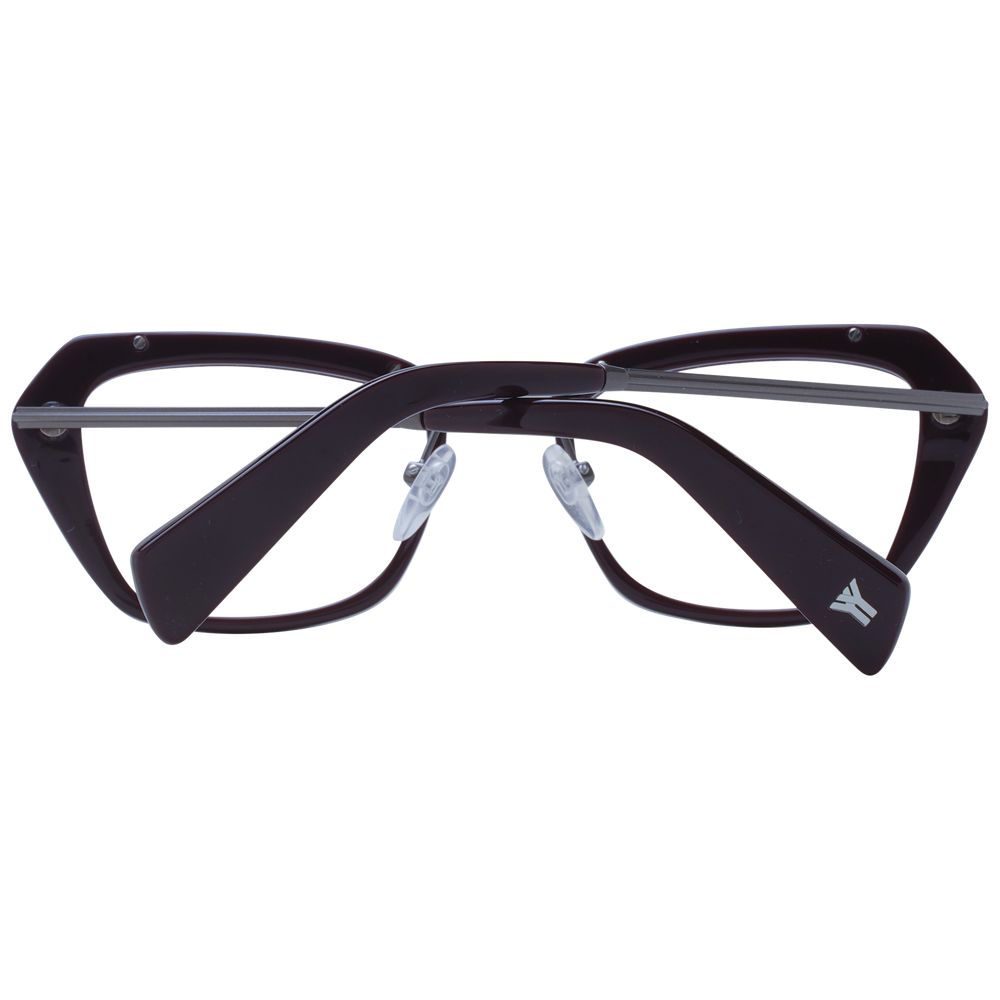 Burgundy Metal & Plastic Glasses (Frames)