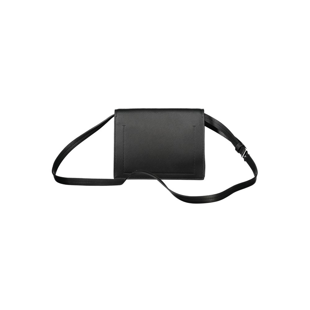 Nero Poliuretano Woman Shoulder Bag