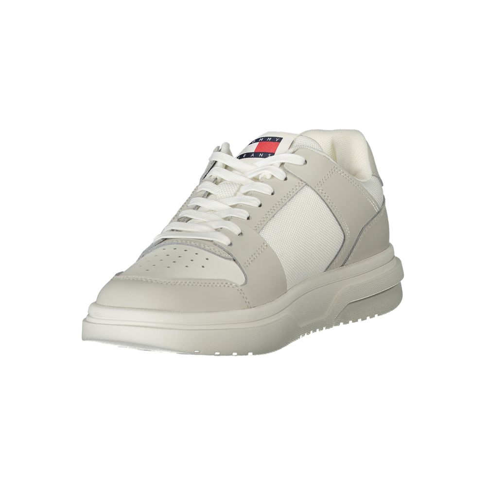 White Leather Women Sneaker