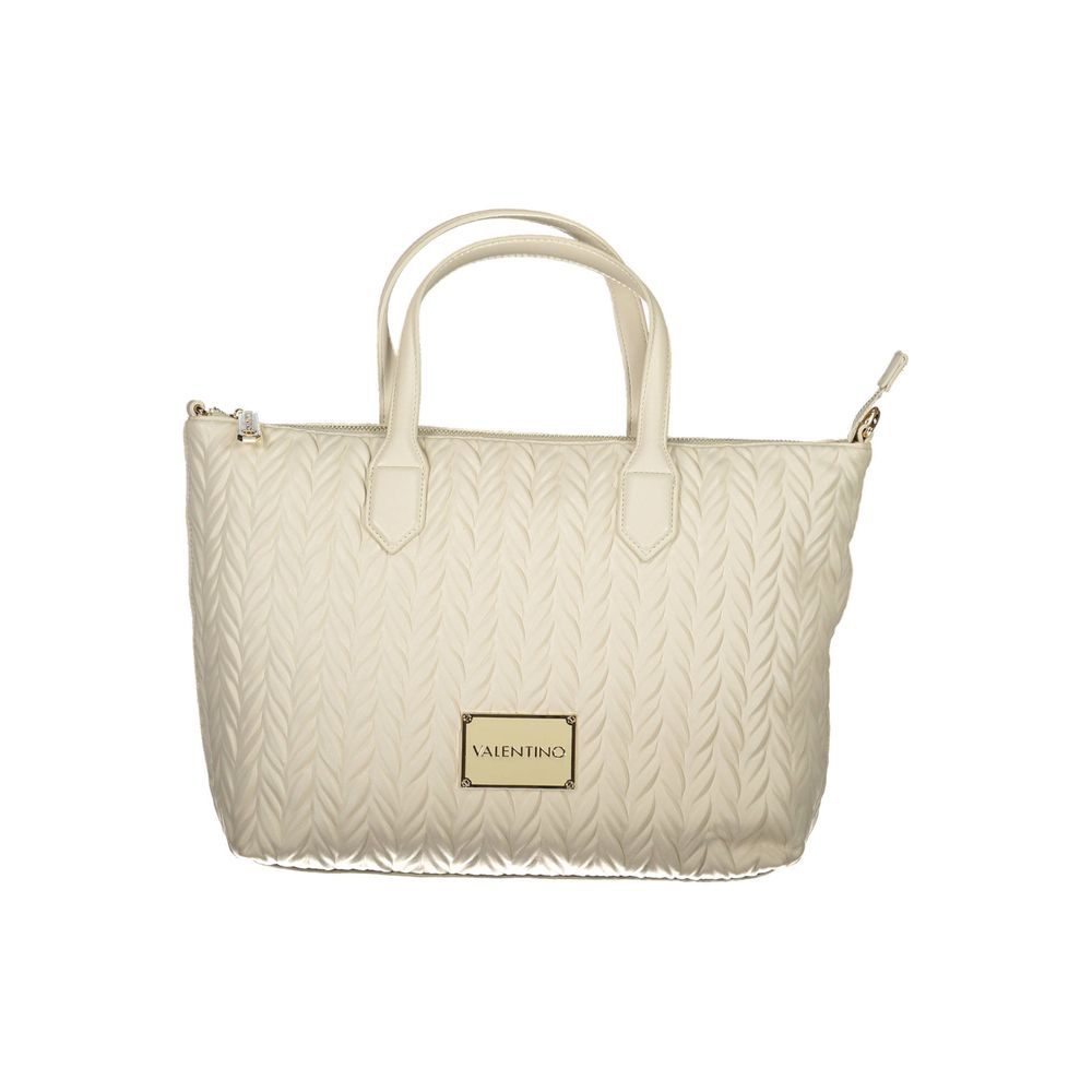 White Polyurethane Women's Bag