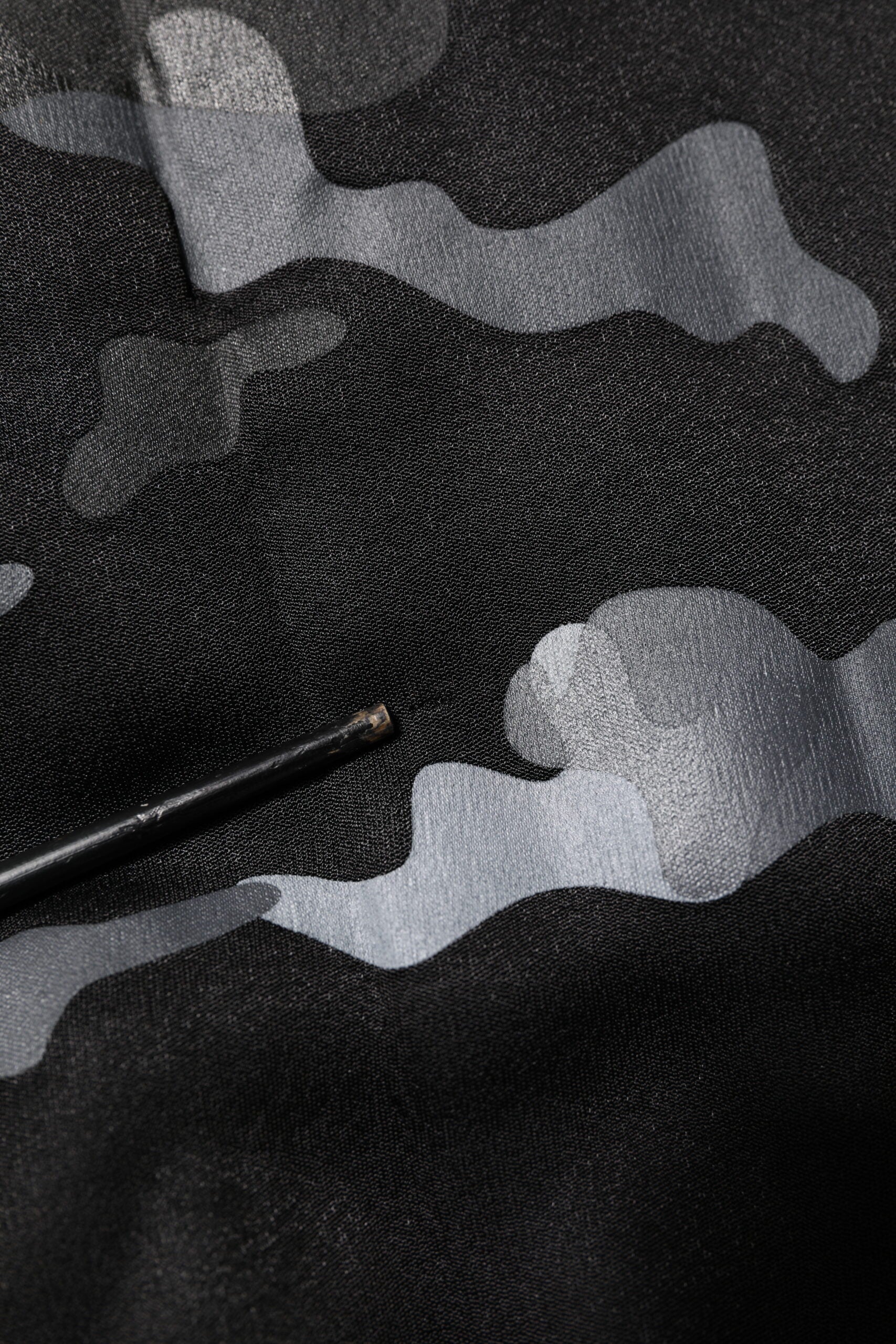 Black Camouflage Pullover Sweatshirt Sweater