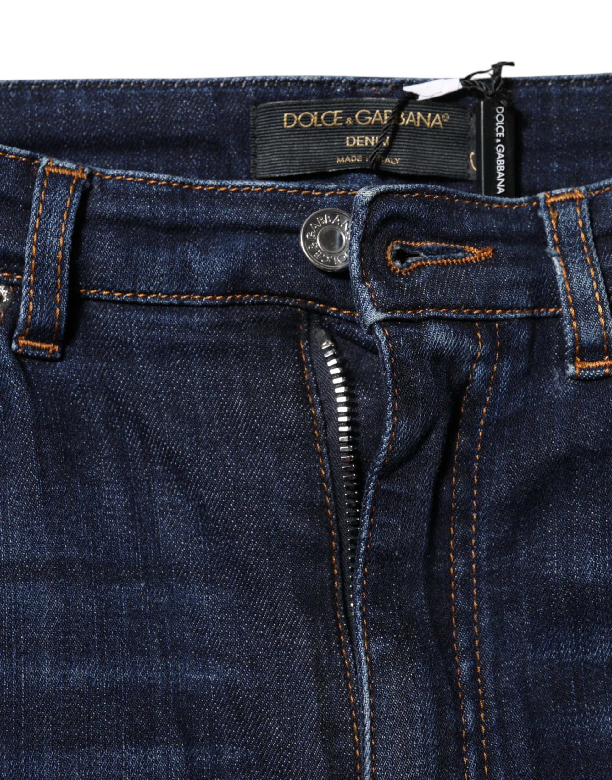 Blue GRACE High Waist Skinny Denim Jeans