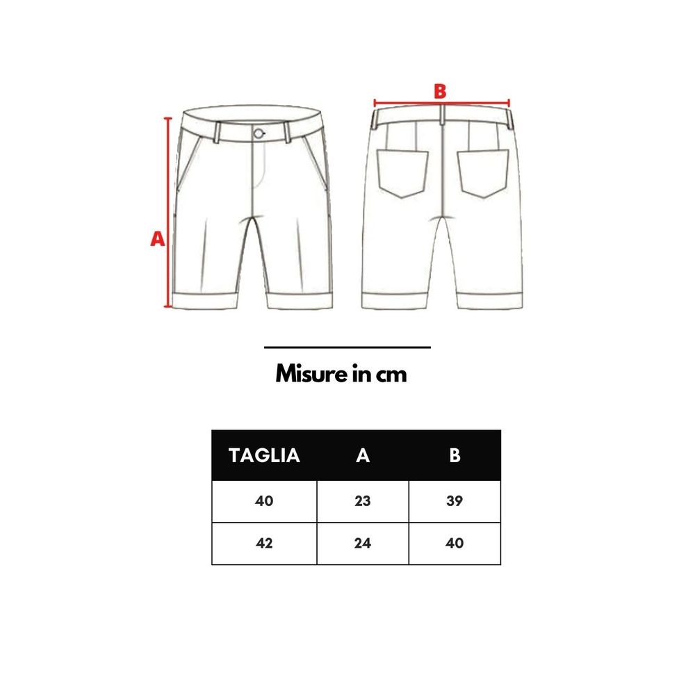 Pink Viscose Shorts