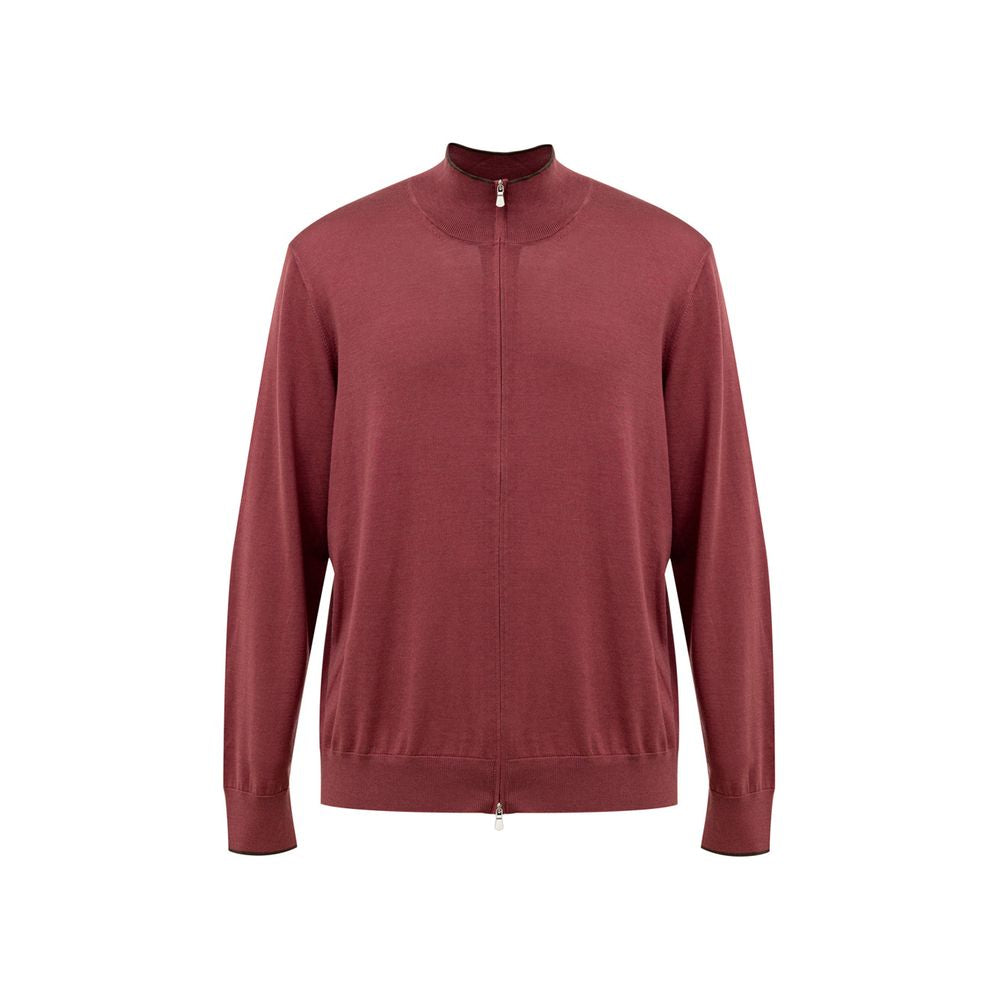 Red Silk T-Shirt