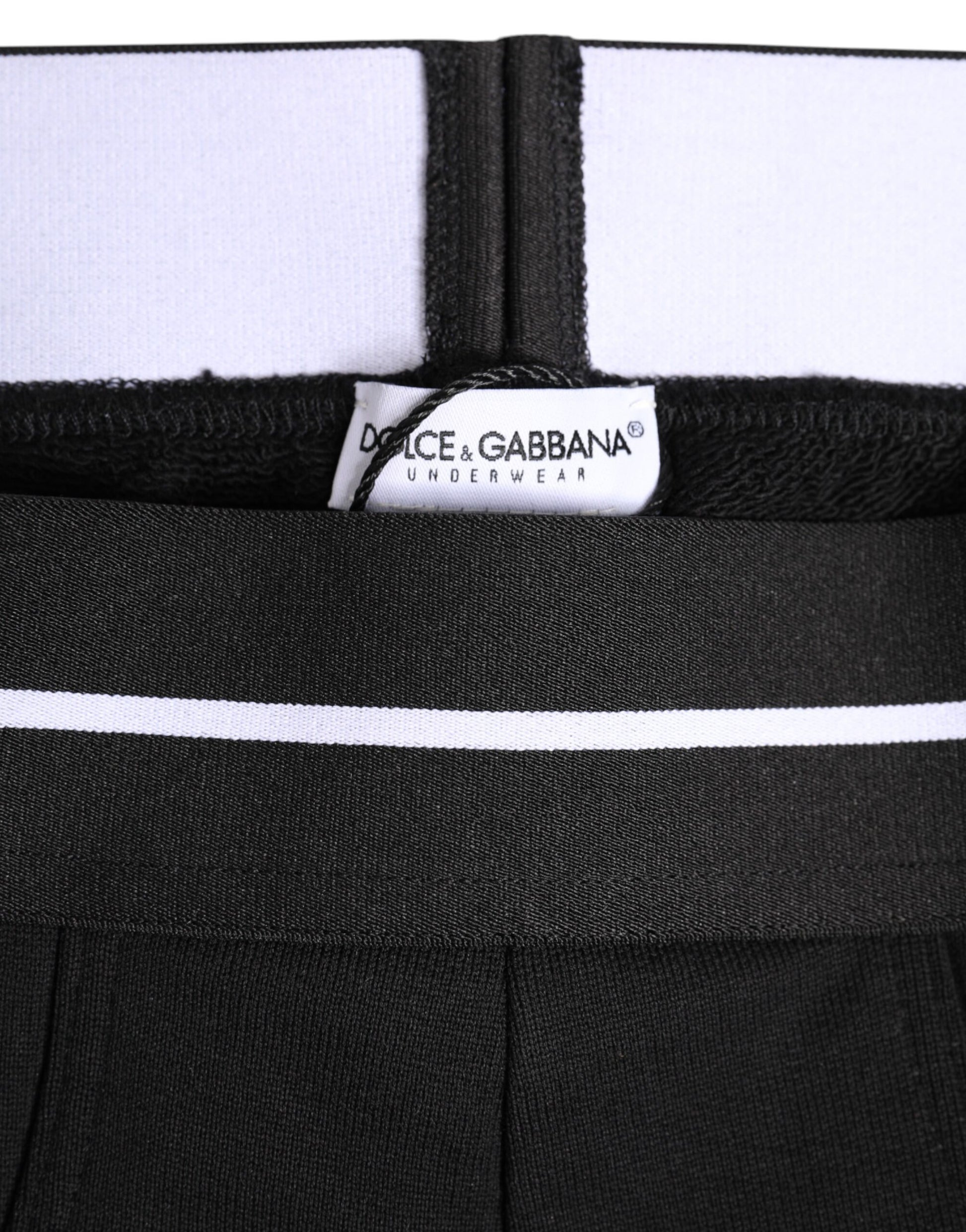 Black Cotton Stretch Regular Brief Underwear