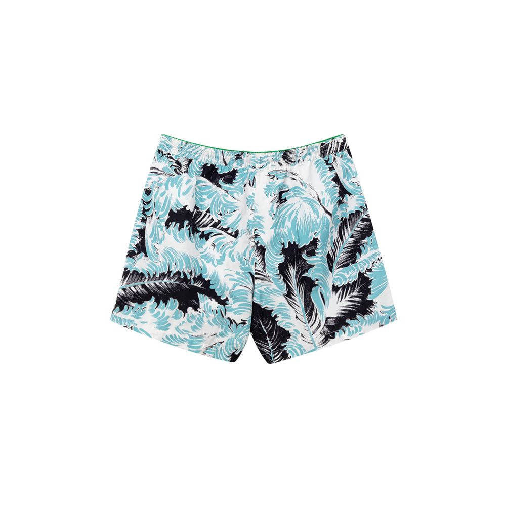 White Polyamide Swim Shorts
