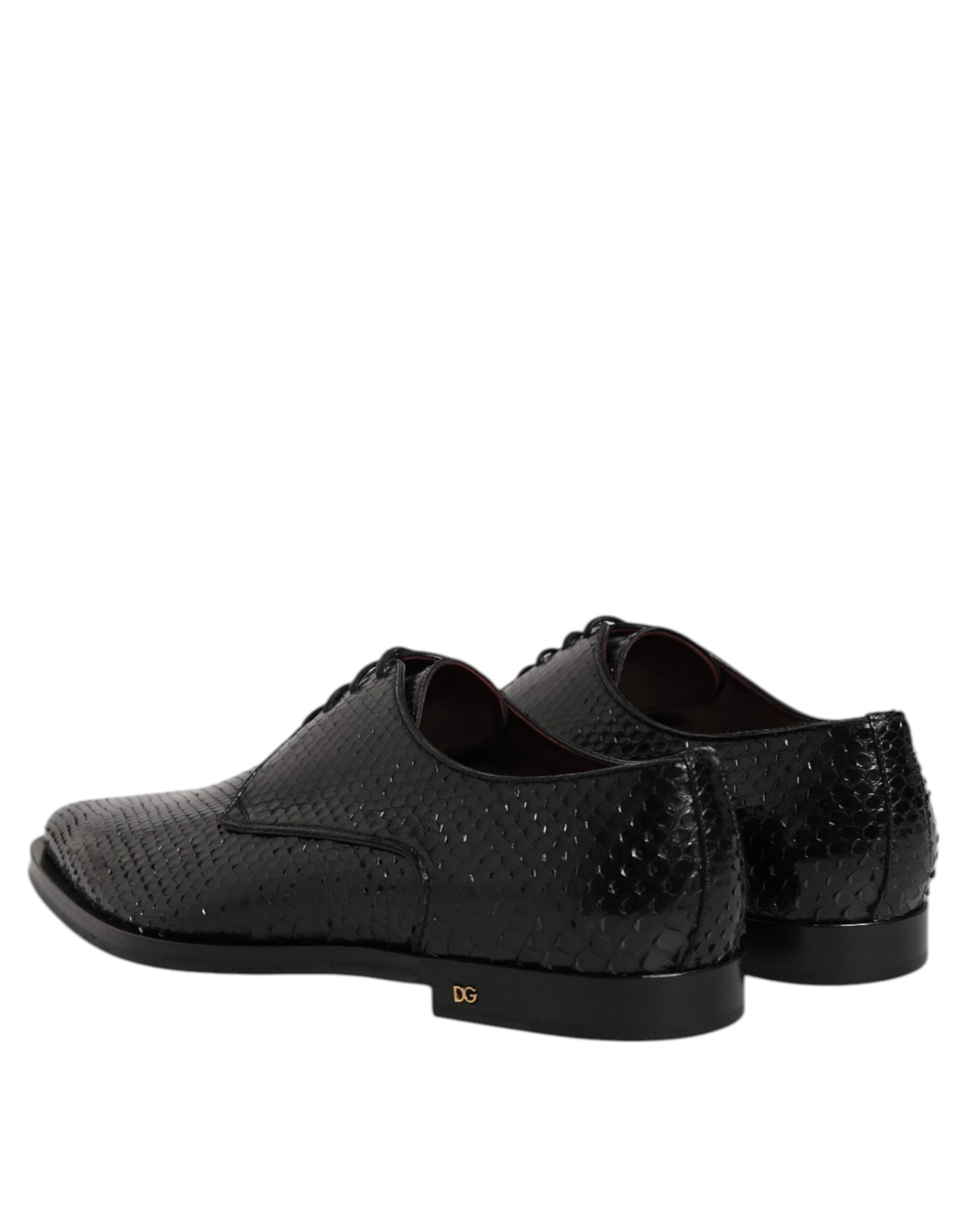 Black Leather Lace Up Dress Men Derby Shoes