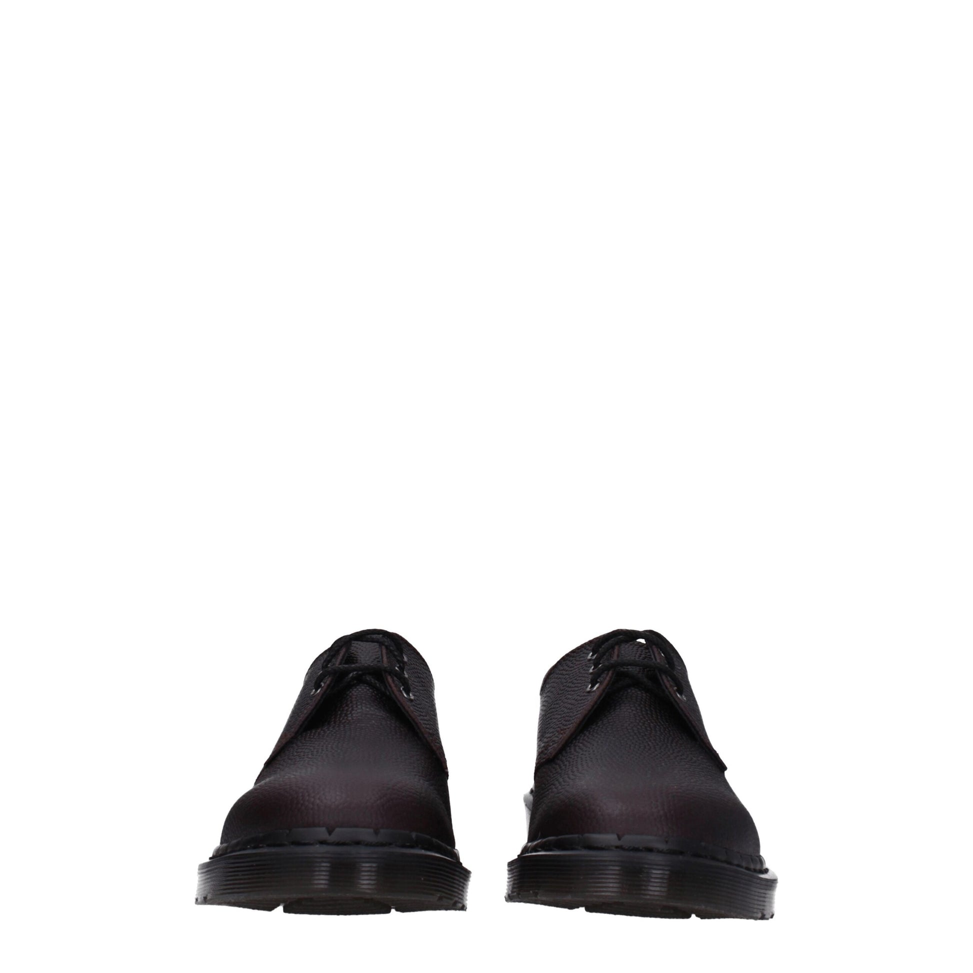 Purple Leather Oxfords And Derbies