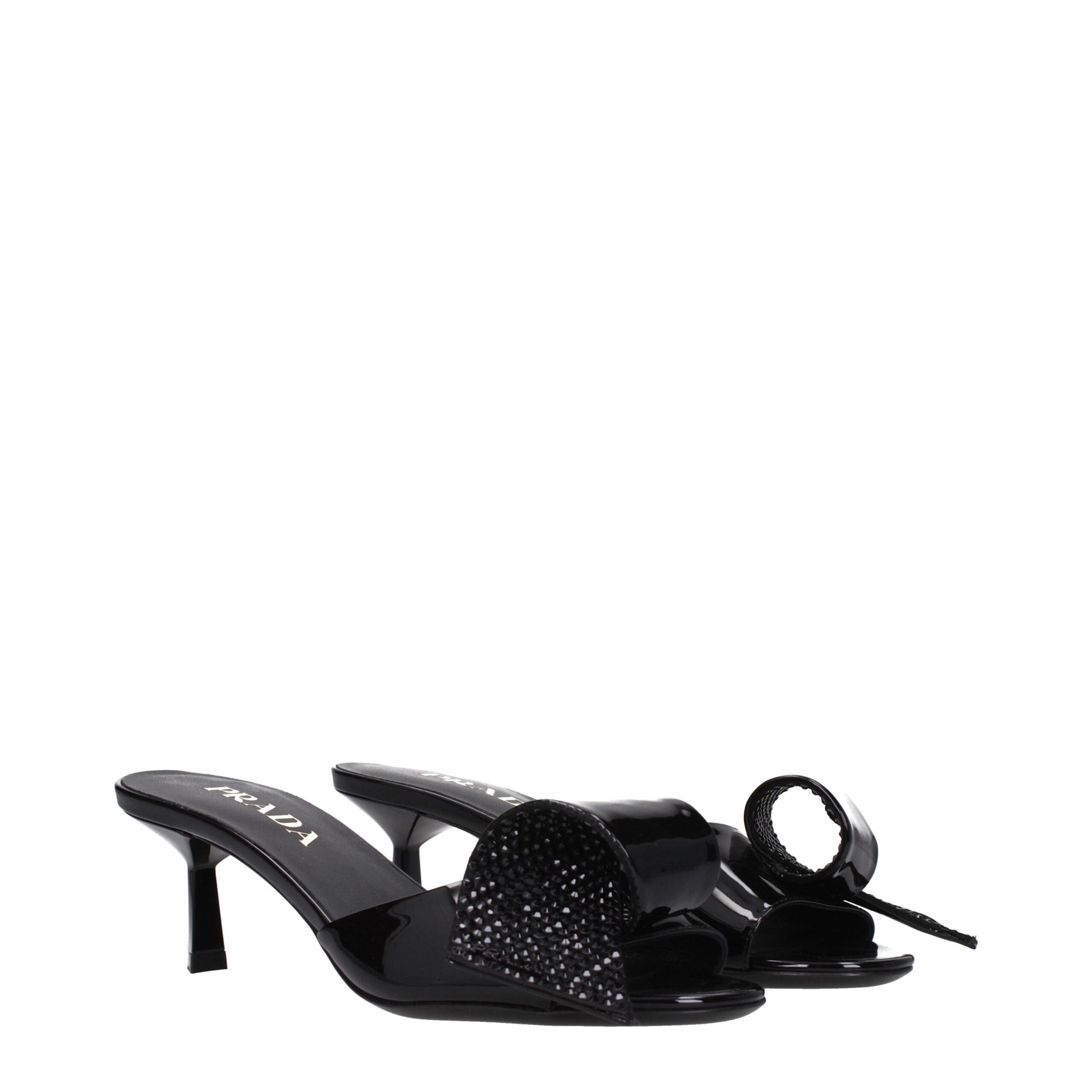 Black Leather Sandals