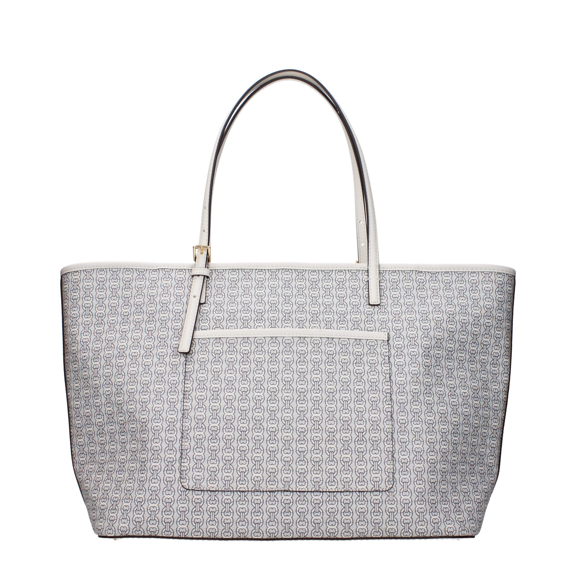Beige Leather Shoulder Bag