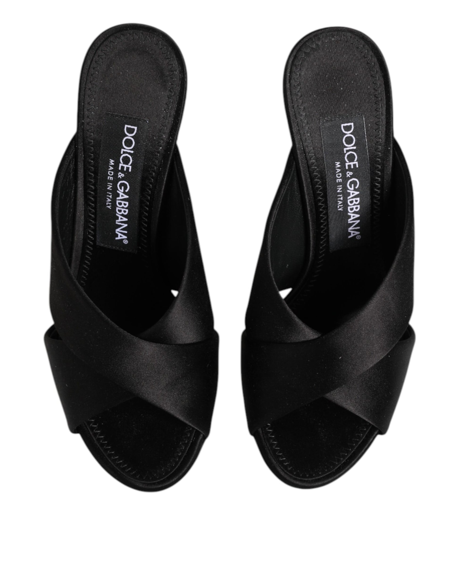 Black Keira Baroque High Heel Sandals Shoes