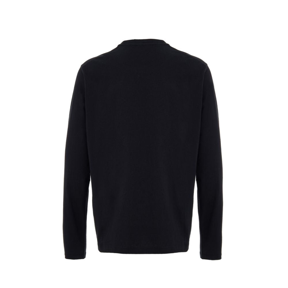 Black Cotton T-Shirt